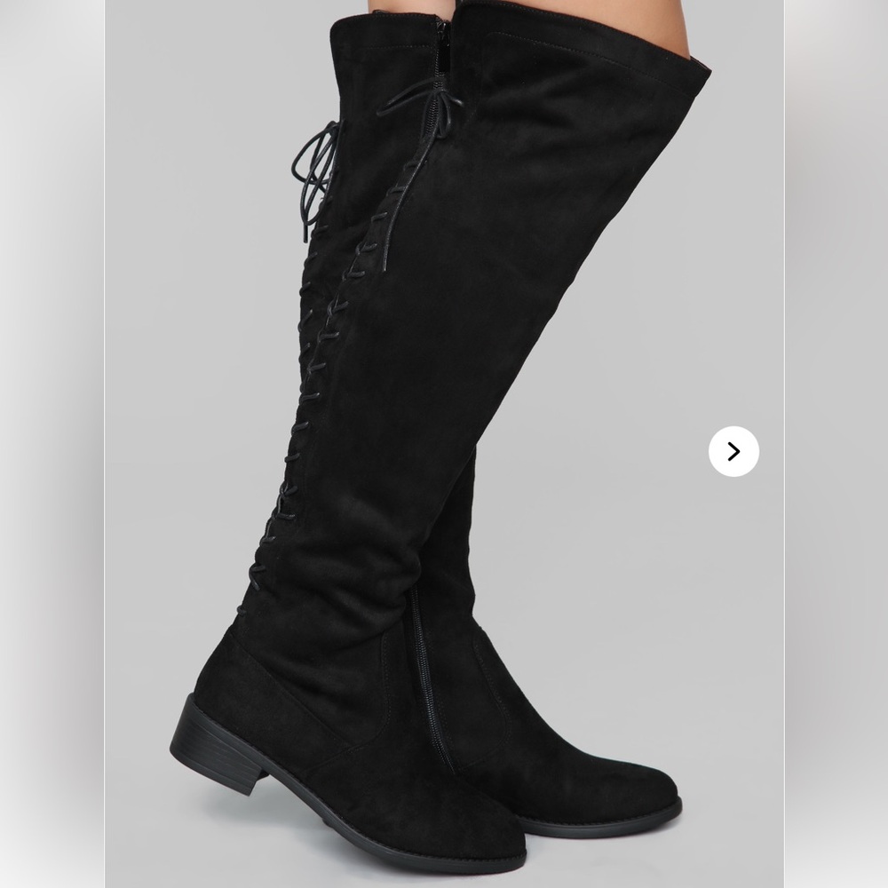 Tall Flat Boots - 8.5